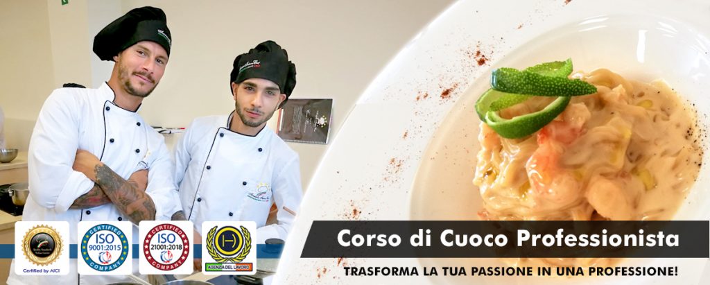 Corso di Cuoco a Roma: iscrizioni.