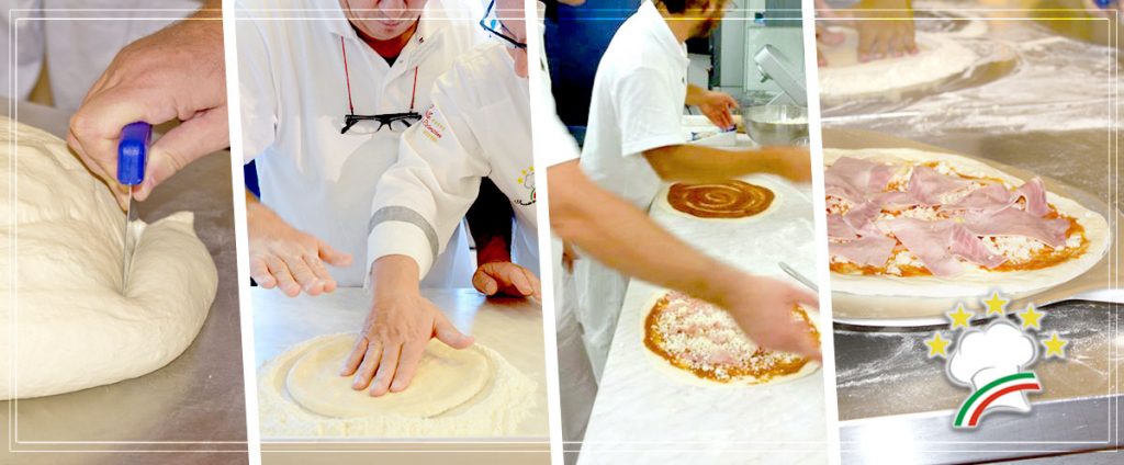 Lezioni del corso di Pizzaiolo.