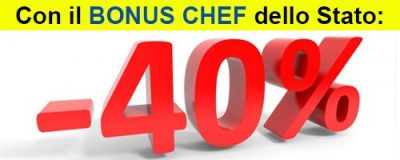 bonus chef - 40%